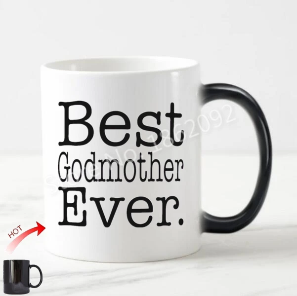 Забавные Best крестной когда либо кружка крестины подарок на Кофе кружки чашки