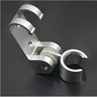 1 шт. настенный держатель для душевой лейки вращающийся на 180 градусов регулируемая подставка для душевой лейки хромированный Кронштейн оборудование для ванной комнаты инструмент