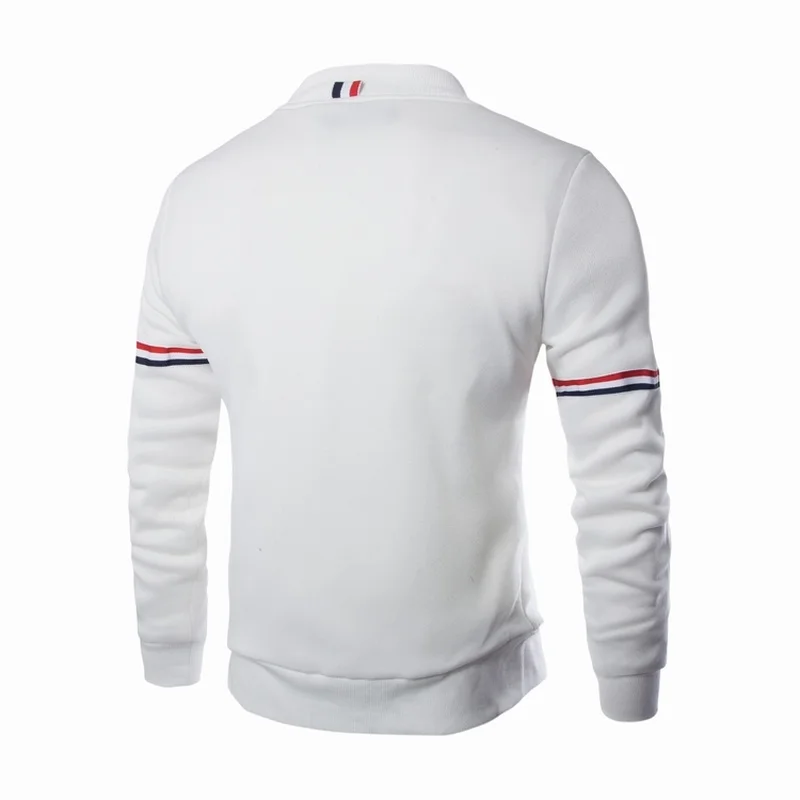 Мужская куртка-бомбер ZOGAA повседневная однотонная на весну и осень Xs-4xl | одежда