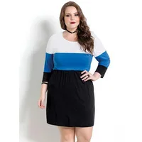 Простое женское платье 5XL 6XL размера плюс женская одежда облегающее офисное платье большого размера robe femme ete осеннее платье Vestidos