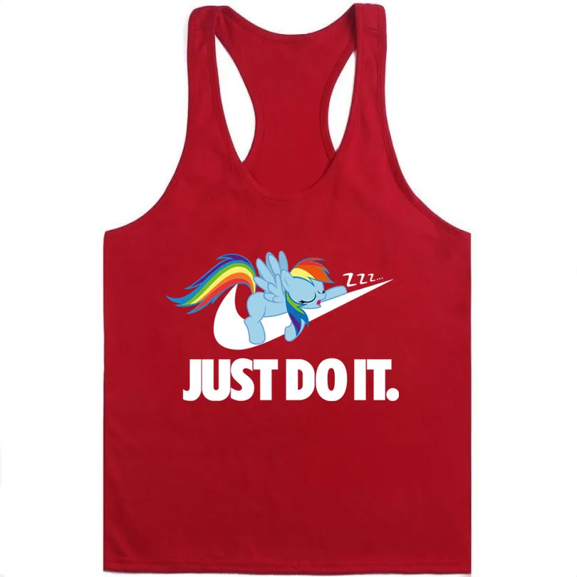 Tanktop, модные мужские забавные майки без рукавов, дышащие мужские майки, Мультяшные летние майки для фитнеса, мужские майки - Цвет: 15