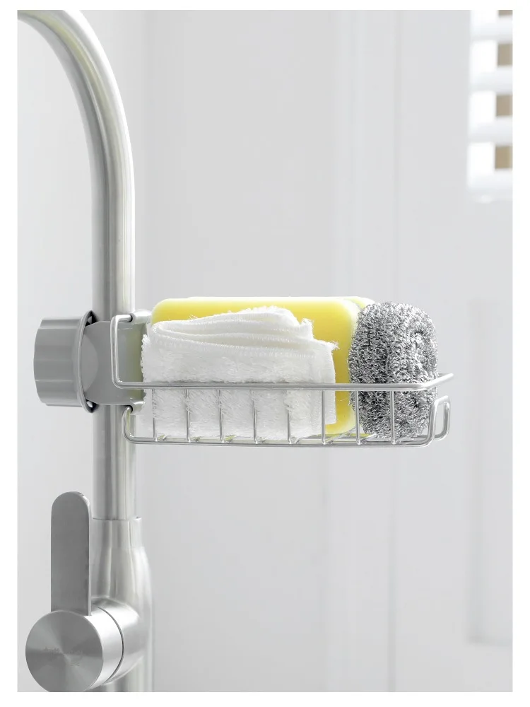 1 шт. кухонная практичная стойка для кранов моющее средство губка органайзер