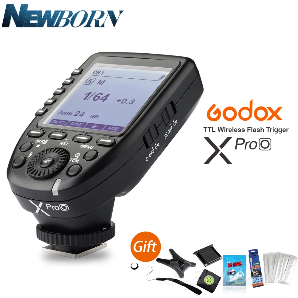 Беспроводной высокоскоростной передатчик Godox XPro O 2 4G TTL 1/8000s с триггером для Olympus