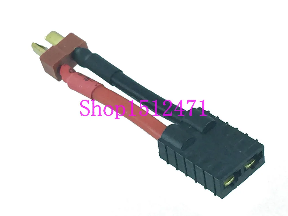 T Plug (Deans Style) штекер к Traxxas TRX гнездовой разъем/адаптер 12AWG 5 см провод|male female connector|male