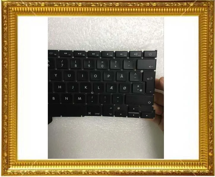 Новая клавиатура DK A1502 для Macbook Pro 13 ''Retina Датская 2013 2014 2015 год|Клавиатуры замены|