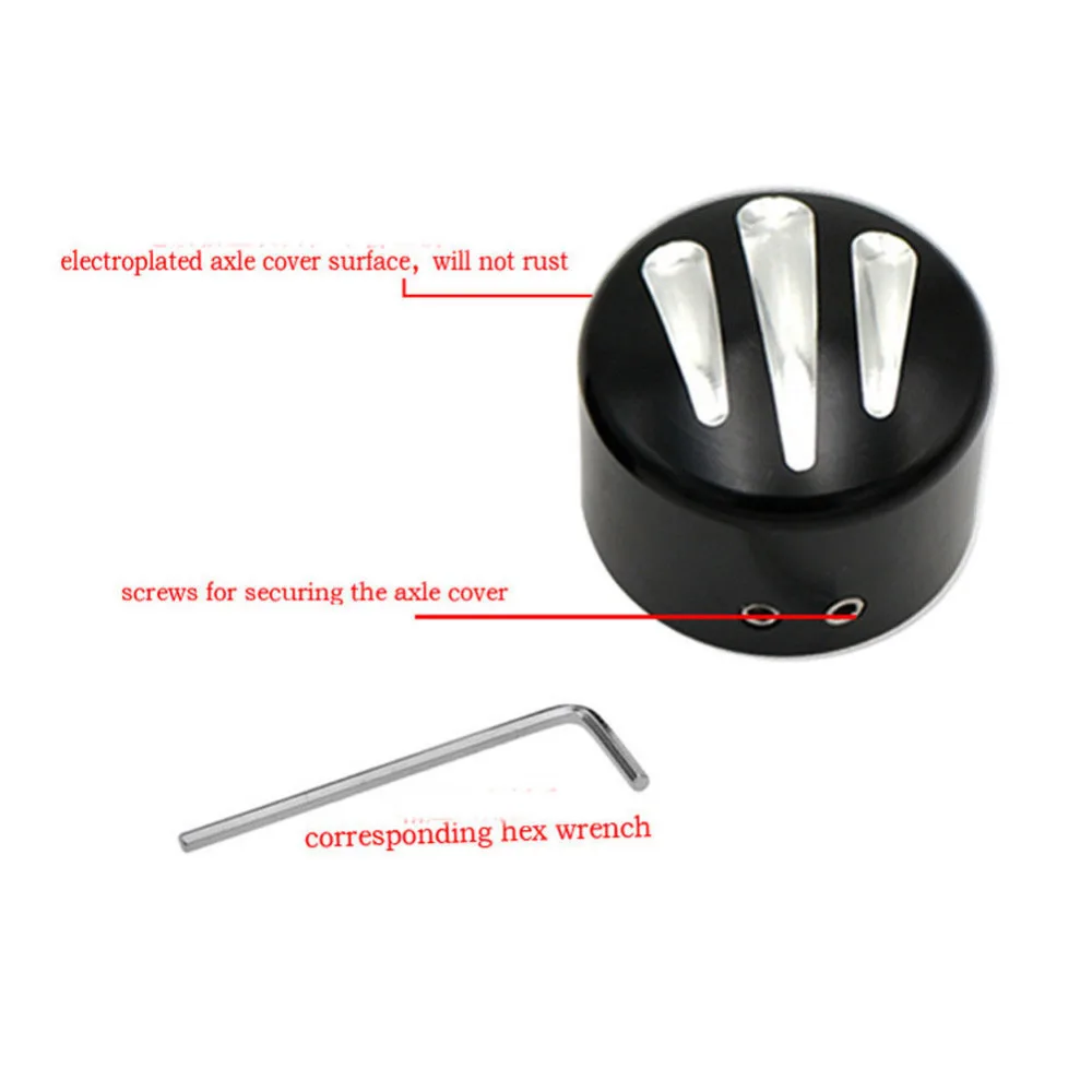 Крышка передней оси мотоцикла крышка гайки болт черный алюминий для Harley Sportster XL883