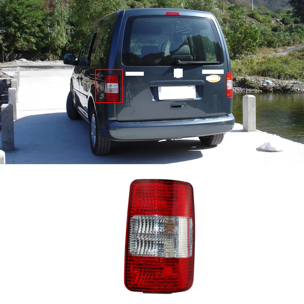 CAPQX 1 шт. для Volkswagen Caddy 2005 2006 2007 задний бампер фонарь тормозной + патрон лампы