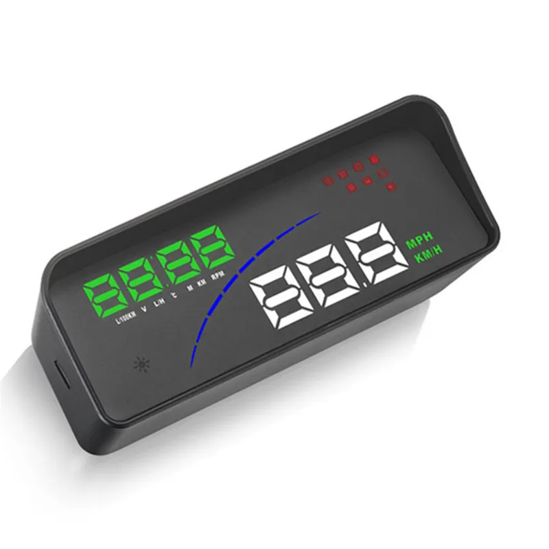 SAIYU P9 HUD автомобильный скоростной проектор с головным дисплеем OBD II EOBD лобовое