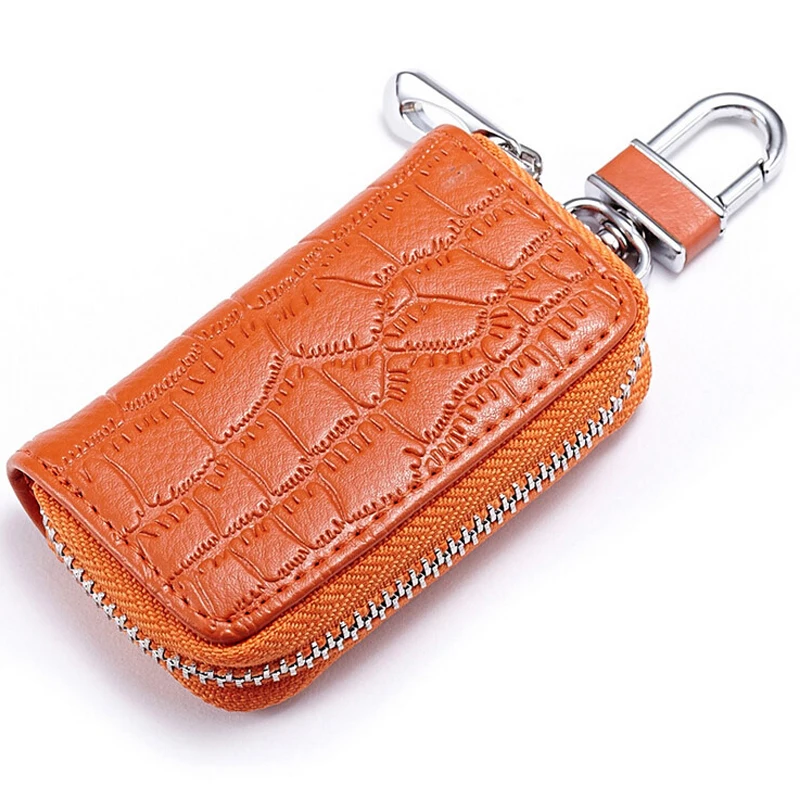 Лидер продаж держатель для автомобильных ключей из натуральной кожи с