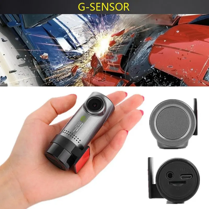 VicTsing 1080P Full HD Автомобильный WIFI подключение DVR Регистратор данных тахограф