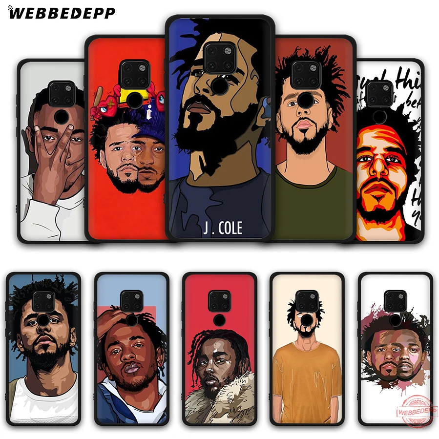 WEBBEDEPP Kendrick J Cole &amp Lamar мягкий чехол для Huawei Mate 30 10 20 Pro Lite Nova 2i 3 3i 4 5i 2 чехлы | Мобильные