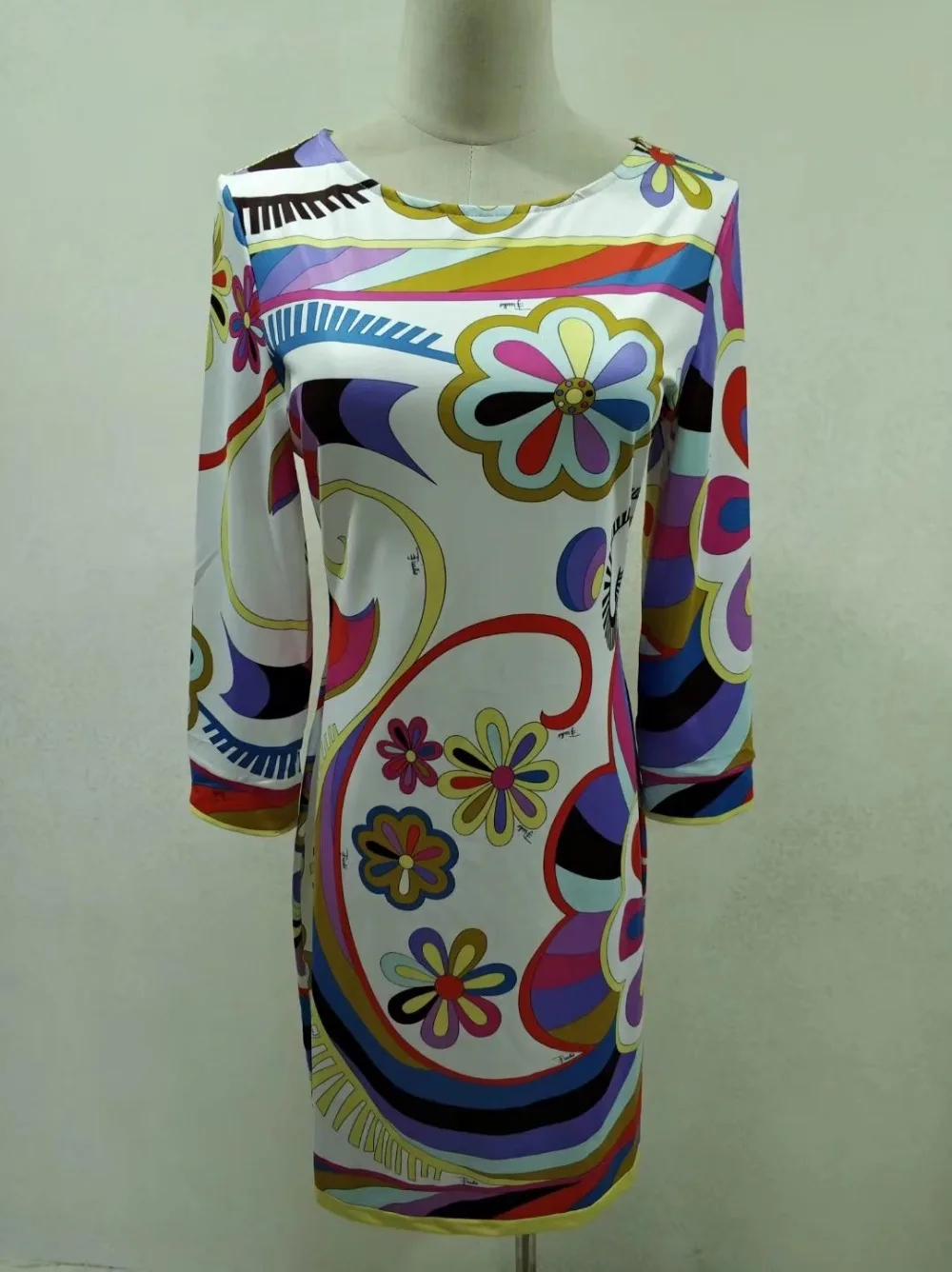 [EFATZP] Европейский бренд дизайнерское платье для женщин 2017 милое цветочное