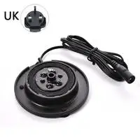 lamp RGB светодиодный светильник из вулканической смолы, лампа для аквариума, водонепроницаемый подводный Точечный светильник, украшение аквариума, воздушный камень, игрушка для рыбы - Испускаемый цвет: lamp