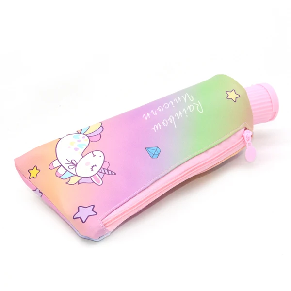 Unicorn Pencil Case School Supplies Material Escolar Estojo Escola Kalemlik Kalem Kutusu Trousse Scolaire Stylo Pencilcase Toothpaste - Цвет: Unicorn