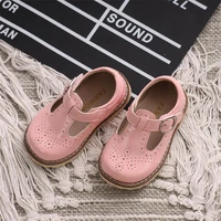 spring new childrens soft bottom small leather shoes genuine leather baby shoes girls princess dance shoes child sneakers