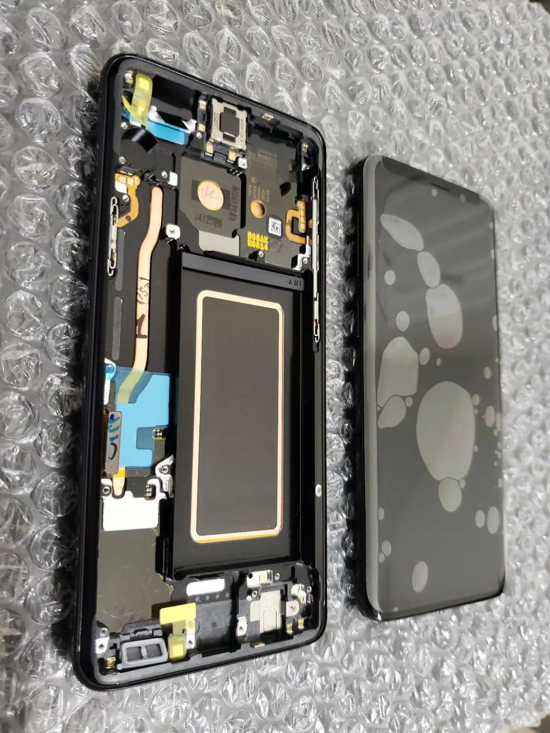 Оригинальный супер Amoled Замена lcd для SAMSUNG Galaxy S9 сенсорный экран дигитайзер Plus G960