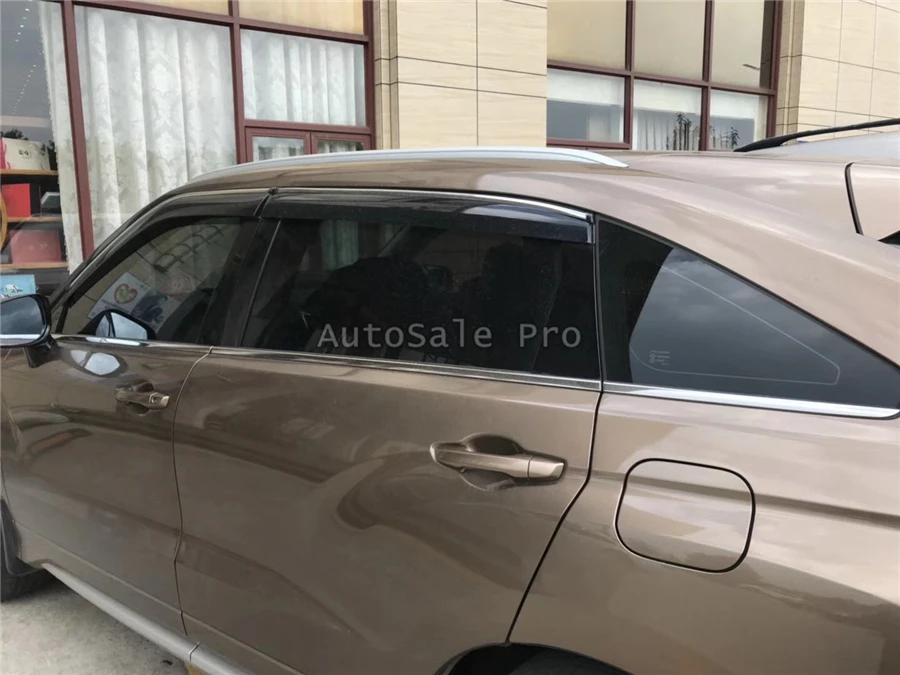 Для Honda URV U-RV 2016 2017 2018 из алюминиевого сплава серебряные направляющие на крышу