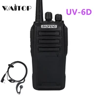 baofeng uv 6d walkie talkie long range two way radio 400 480mhz uhf single band handheld radio transceiver interphone