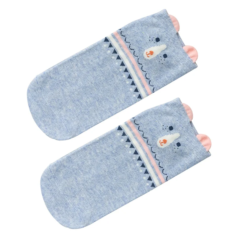 Носки женские из хлопка 4 пары/Лот весна-лето | Женская одежда