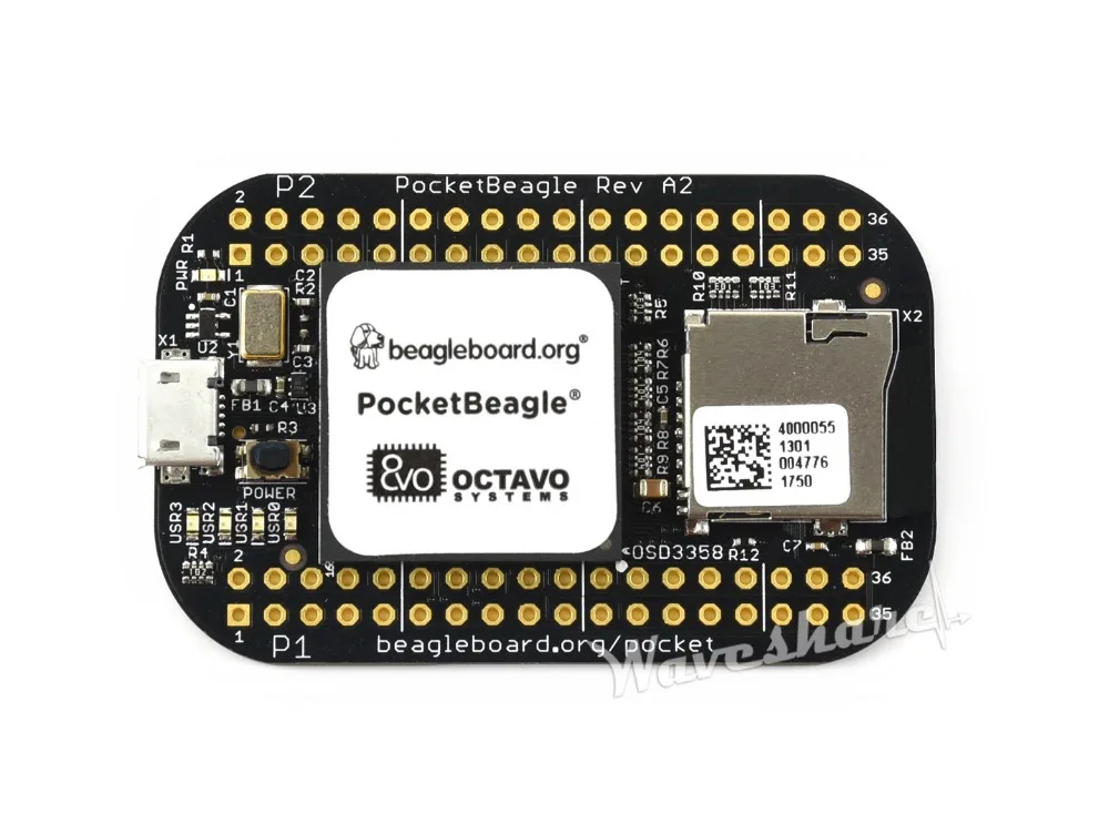 PocketBeagle ультра-Крошечный с открытым исходным кодом usb-брелок компьютер OSD3358