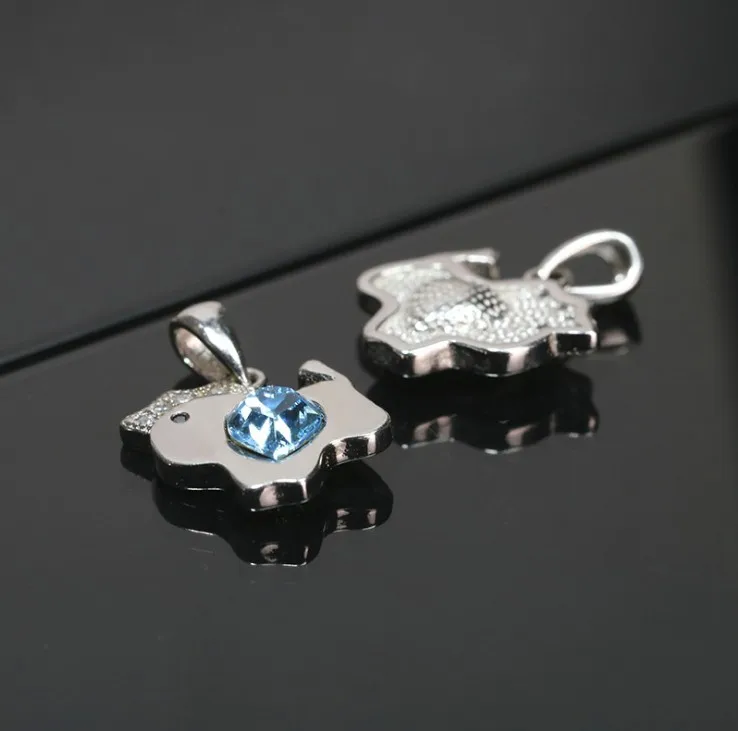 Знак зодиака лошадь кулон ювелирные изделия diy чокер с медальоном pendentif joyas colgante 925