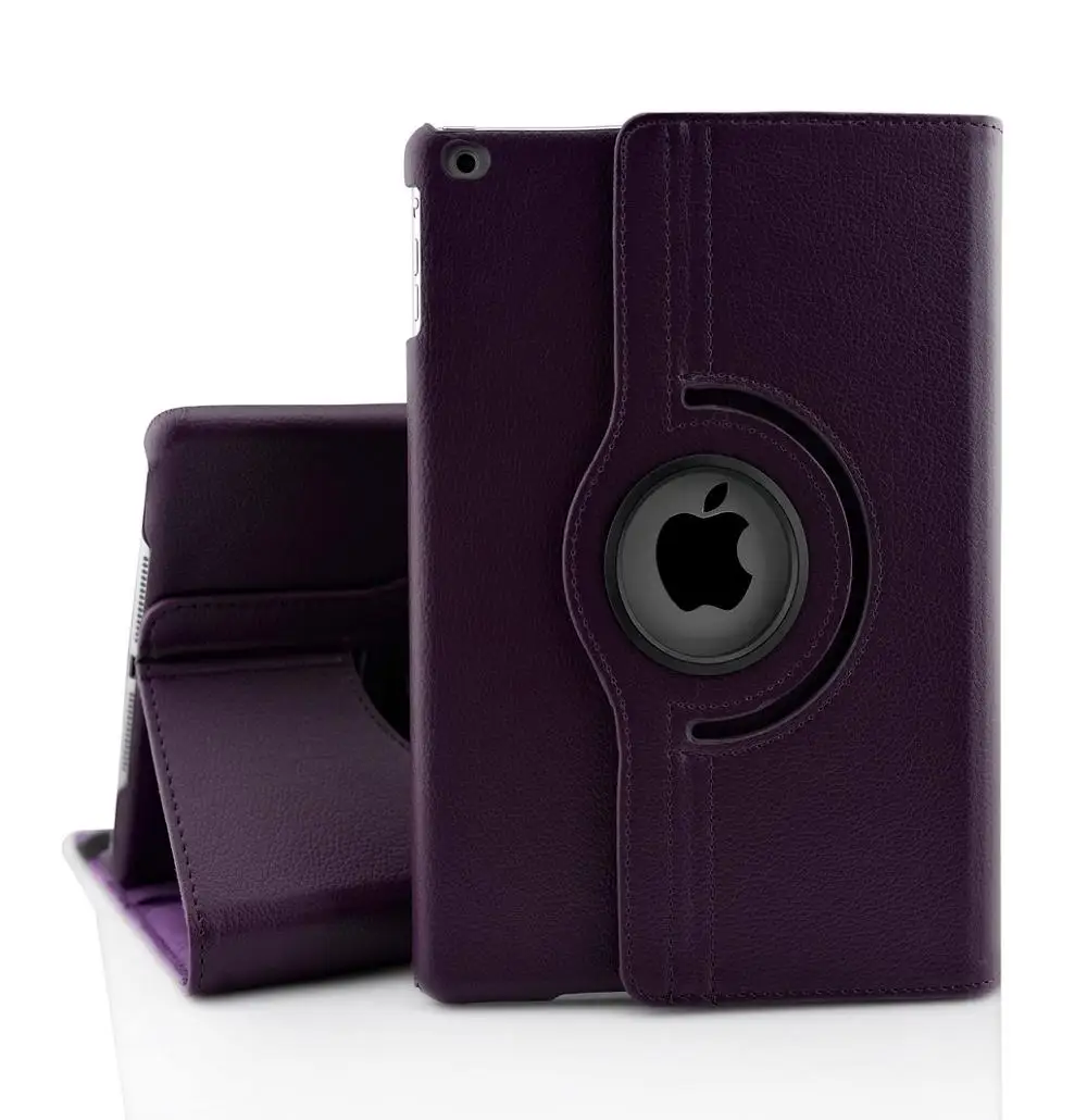 589 Purple 360 Чехол для ipad 9,7 дюймов, три различных функции intelligent sleep wake защитный чехол, для ipad Air 1 случае EQHTX - Цвет: 589 Purple 360