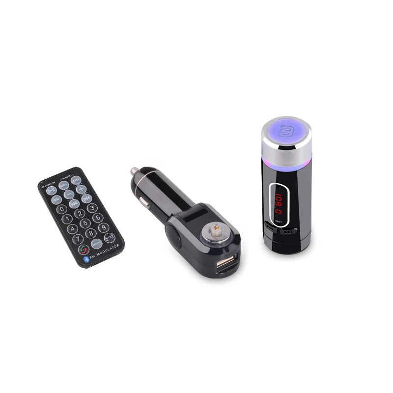 Автомобиль MP3 плеер Беспроводной Bluetooth fm передатчик радио адаптер со
