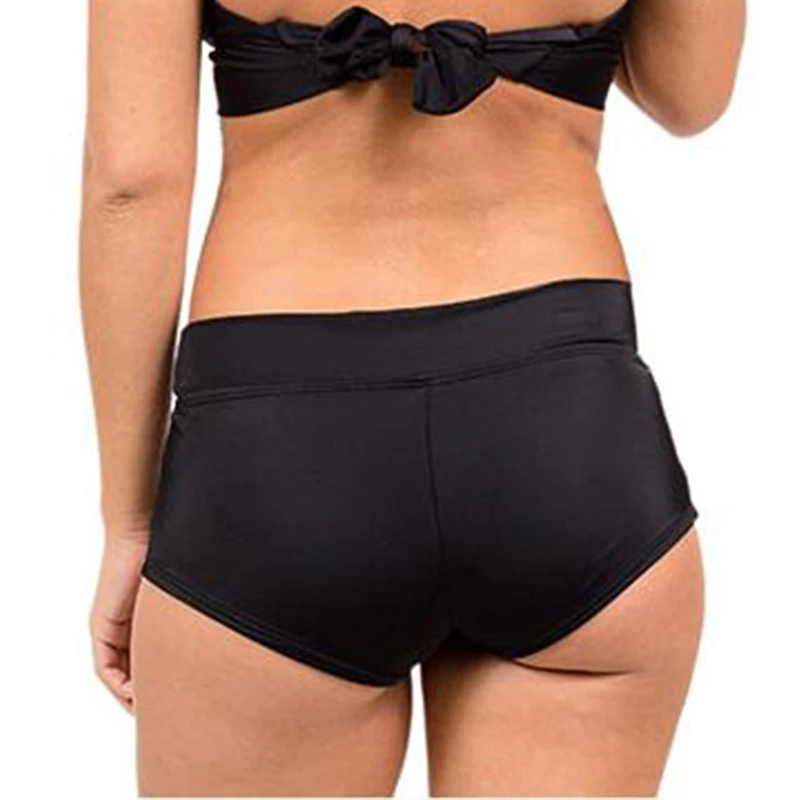 Купальник бикини 3 однотонных цвета сексуальные женские трусы боксеры с высокой