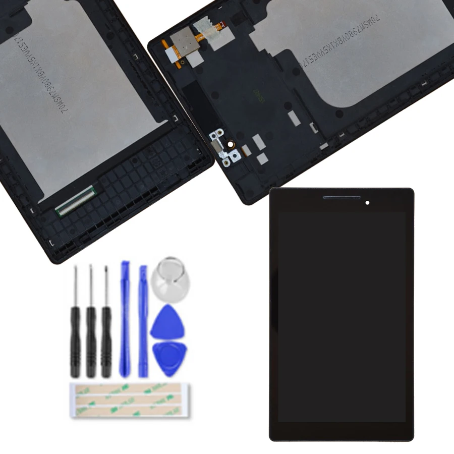 ЖК-дисплей с дигитайзером на Lenovo Tab 2 7 дюймов сенсорный экран рамкой в сборе для
