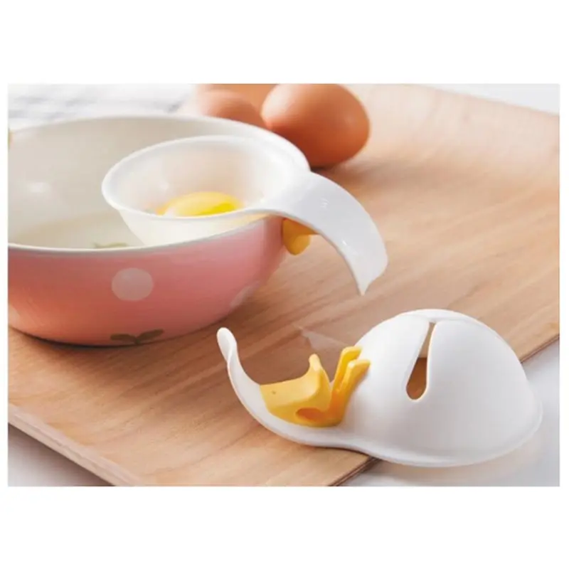 Кухонный Контейнер для яиц белый сепаратор кухонные гаджеты яичный желток