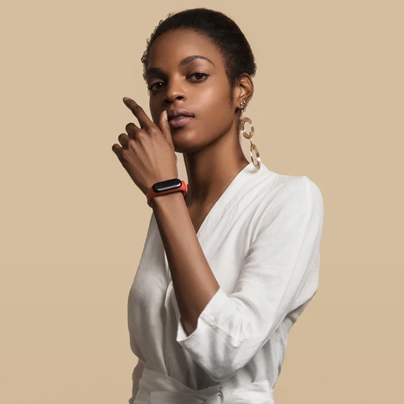 Оригинальный Xiaomi mi Band 3 band Smart Tracker мгновенное сообщение 5ATM водонепроницаемый OLED