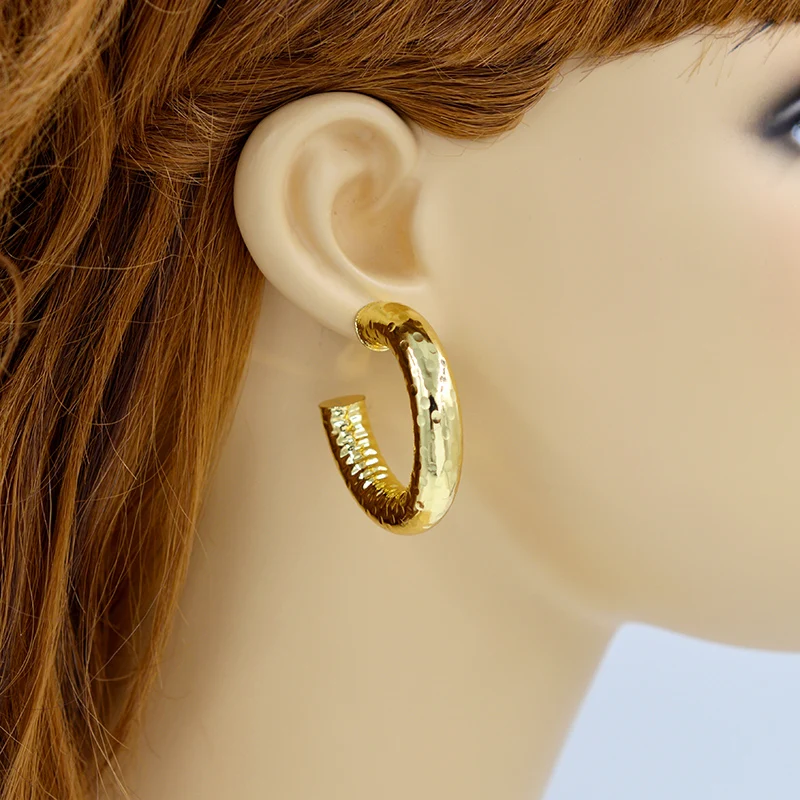 Sunny Jewelry большие круглые серьги-кольца для женщин медная фурнитура ювелирных