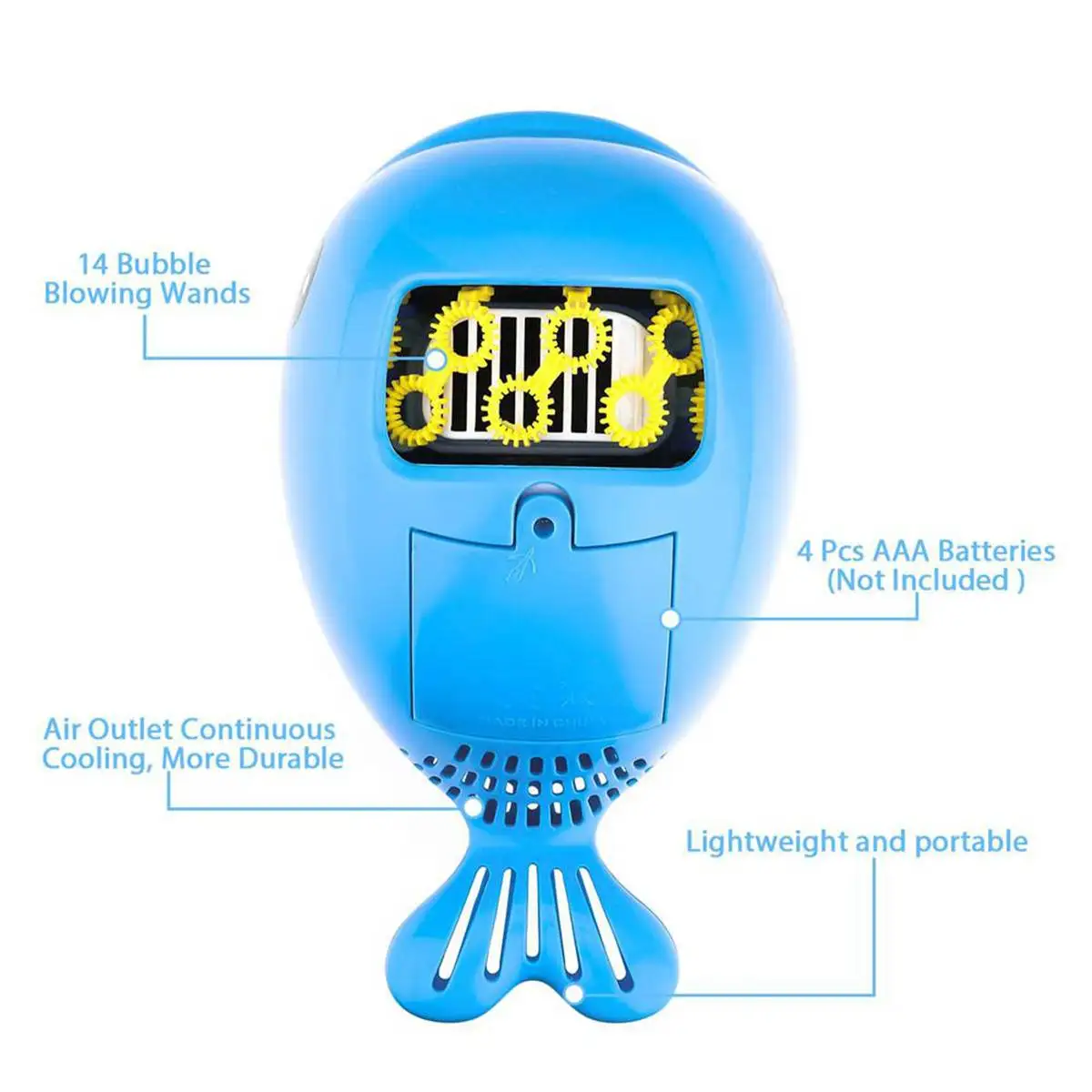 

Cute Blowing Bubble Machine Cartoon Whale Automatic Bubble Machine Bath Toys Blower Maker Kids Funny Interactive Outdoor Toys