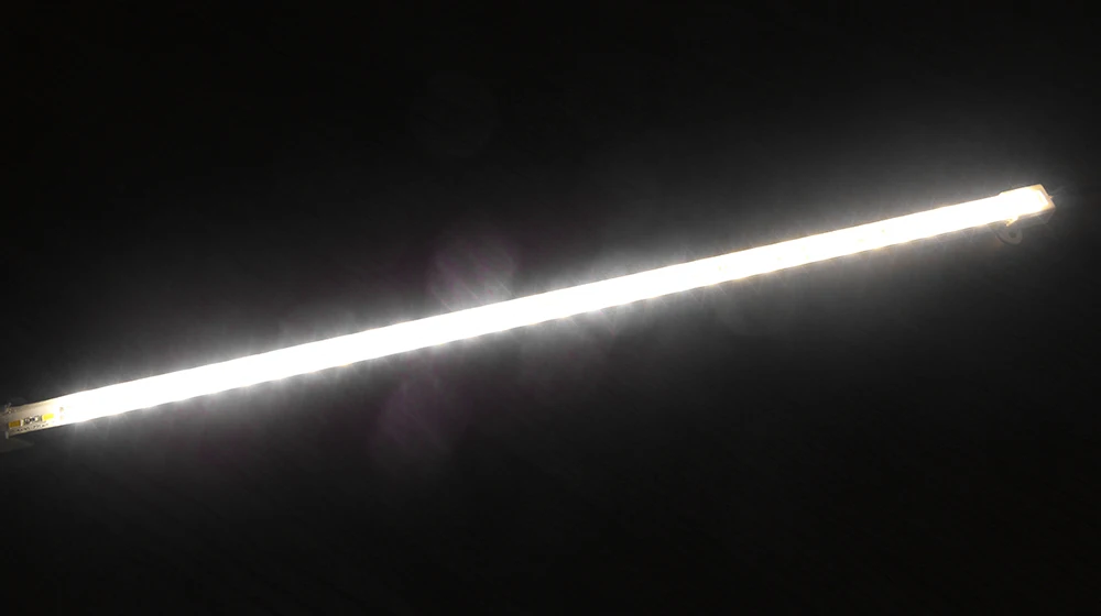 Светодиодный жесткий luces Светодиодные ленты бар светильник алюминиевый профиль 0,5 м 5730 8520 2835 5050 4014 чип DC12V 50 см с крышкой ПК кухонного шкафа