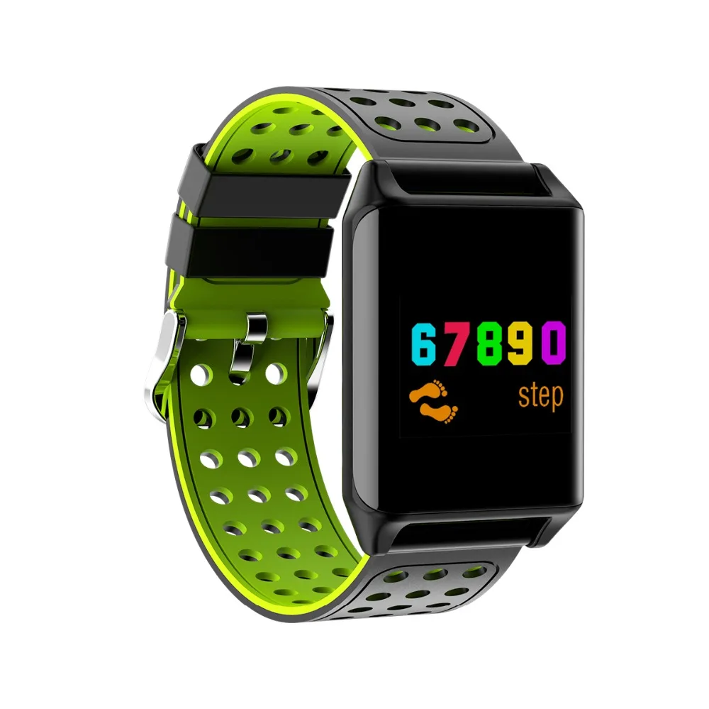 FORCA R11 умный Браслет Часы сердечного ритма крови Давление монитор Смарт OLED Цвет