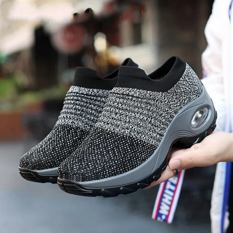 Женская обувь носки женские весна лето 2019 увеличивающая рост на воздушной