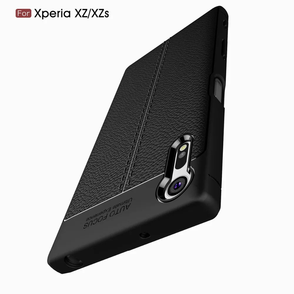 Оригинальный mooncase чехол для Xperia XZ/XZS Полный тонкий Мягкие гибкие ТПУ защитный В