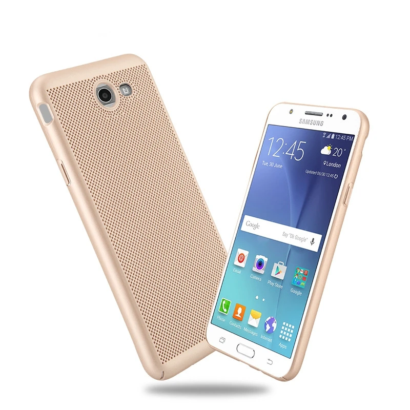 HUDONN For Case Samsung Galaxy J3 2017 Cover Ultra Thin PC Heat Dissipation Cooling Capa J327P |