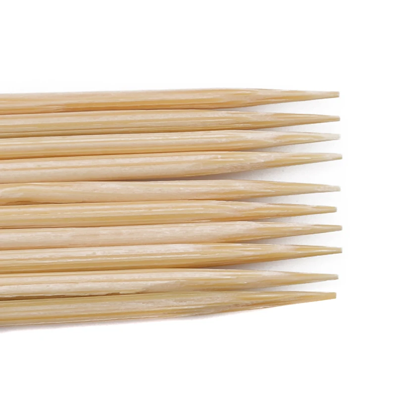 Tooth Pick Wood High Quality Tandenstokers Dental Natural Bamboo Toothpick Home Restaurant Hotel Products Toothpicks 200PCS/Set | Дом и сад
