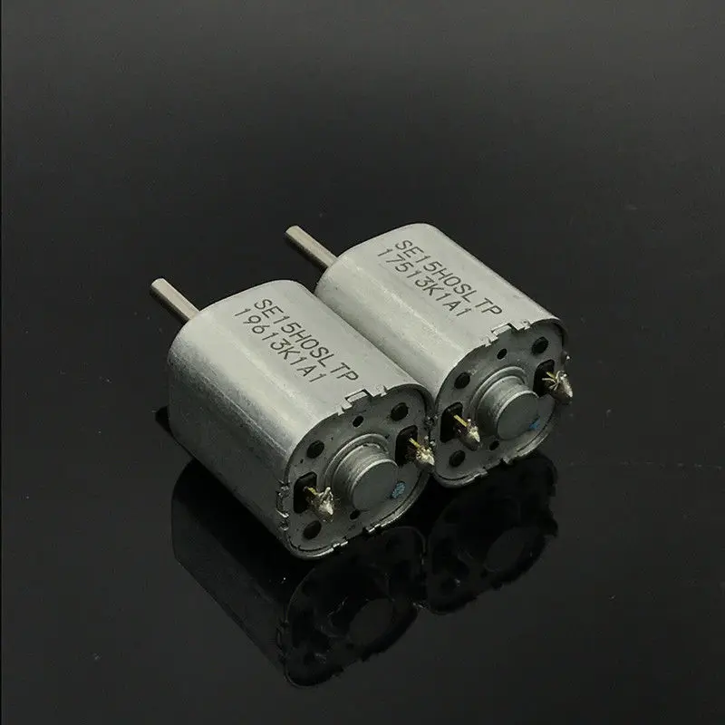 Minebea SE15HOSLTP AC/DC 12V 6500RPM Высокий крутящий момент 6-полюсный ротор электродвигателя микро-15 мм квадратный двигатели постоянного тока 2 мм вал