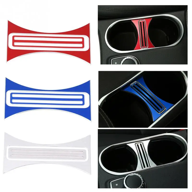 

A/CLA/GLA-class 2013-2017 Car Center Console Water Cup Holder Cover Trim