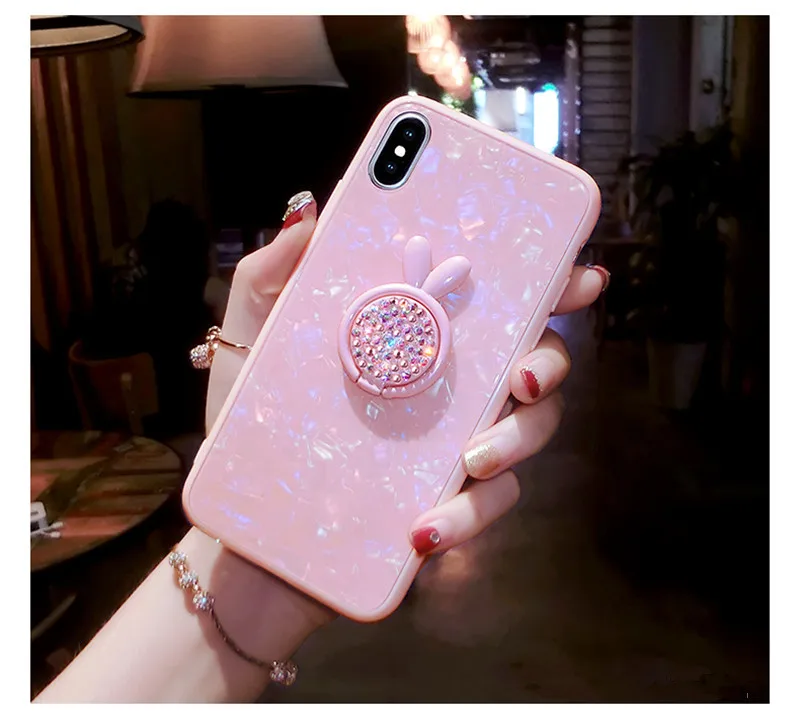 Роскошные блестящие чехлы для телефонов с бриллиантами iPhone X XS Max XR 8 7 6s Plus 11 Pro