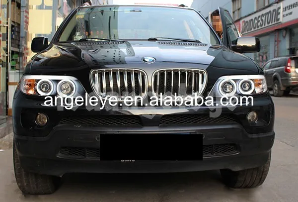 Передсветильник фара CCFL Angel Eyes SN для BMW X5 E53 2004-2006 лет | Автомобили и мотоциклы