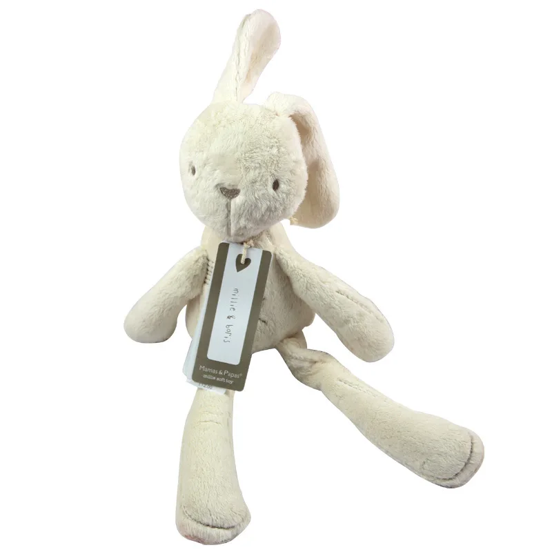 Новое поступление милый мягкий плюшевый кролик для сна детей набивные и плюшевые