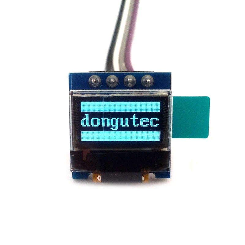 3 5-дюймовый 4PIN белый OLED экран SSD1306 Привод IC 64*32 QT1306P24 кабель IIC интерфейс 64x32 oled