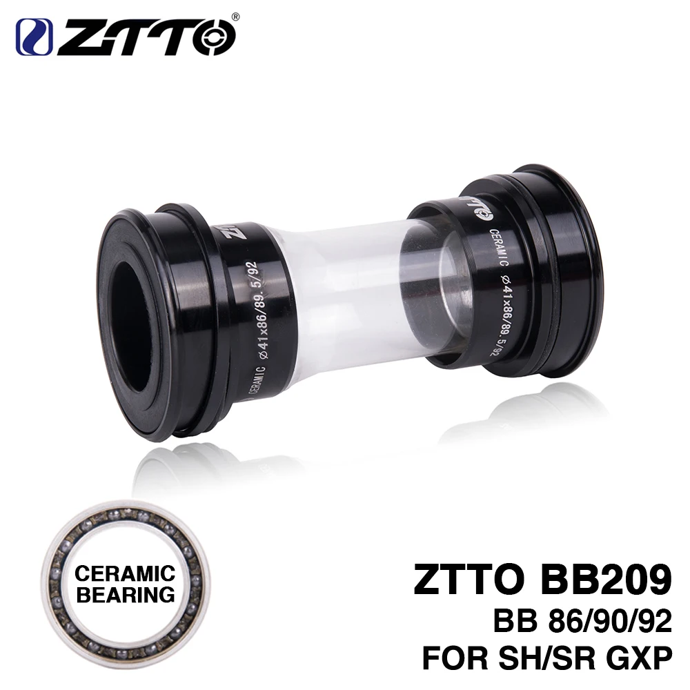 ZTTO CERAMIC BB209 BB92 BB90 BB86 Пресс Fit нижние кронштейны для шоссейных горных велосипедов 24