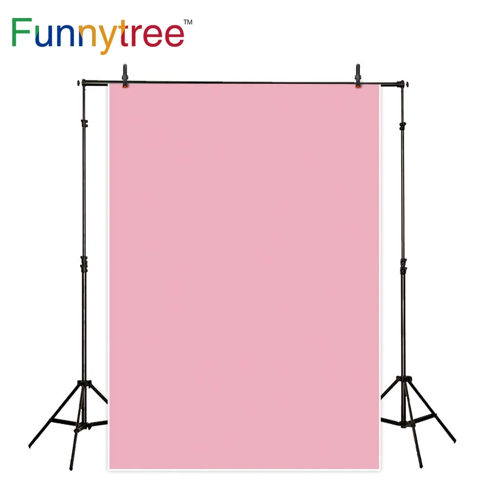 Фон Funnytree для фотостудии светло-розовый однотонный фон новорожденных девочек