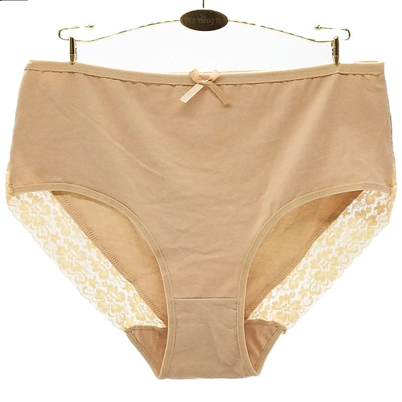 6 шт./лот хлопковое женское нижнее белье брюки больших размеров XXL 4XL дышащие трусы