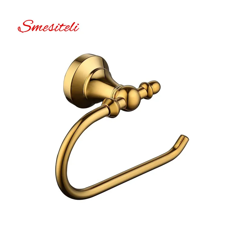 Smesiteli оптовая продажа и Акции Новый дизайн 100% латунный золотой держатель рулона