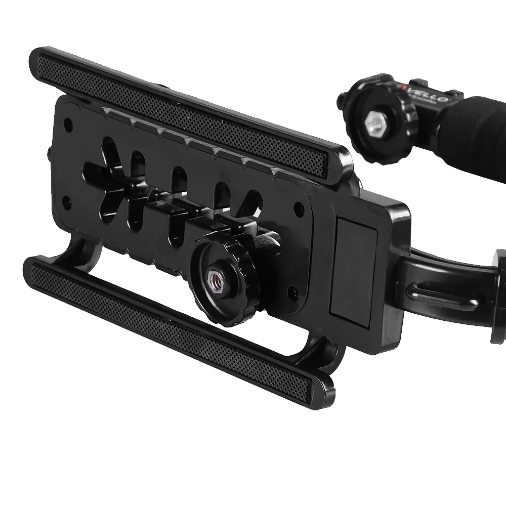 DSLR камера экшн ручка стабилизационная черный c образный кронштейн стабилизатор